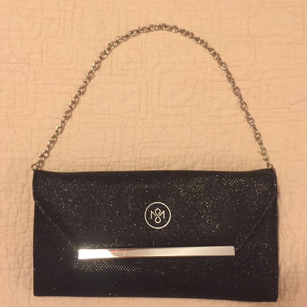 Black Sparkle Clutch